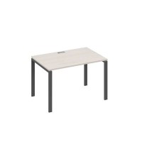 А4 А1 023 ДШ (Дуб шамони/Антрацит) Стол письменный на металлокаркасе UNO