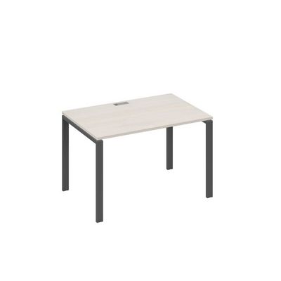 А4 А1 023 ДШ (Дуб шамони/Антрацит) Стол письменный на металлокаркасе UNO