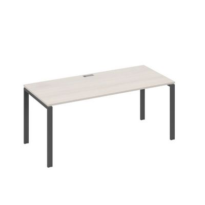 А4 А1 026 ДШ (Дуб шамони/Антрацит) Стол письменный на металлокаркасе UNO