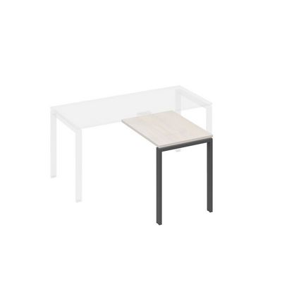 А4 А1 071 ДШ (Дуб шамони/Антрацит) Брифинг-приставка с каркасом UNO