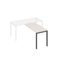 А4 А1 072 ДШ (Дуб шамони/Антрацит) Брифинг-приставка с каркасом UNO