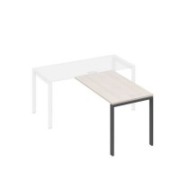 А4 А1 074 ДШ (Дуб шамони/Антрацит) Брифинг-приставка с каркасом UNO