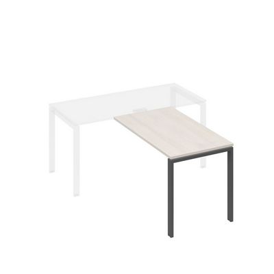 А4 А1 074 ДШ (Дуб шамони/Антрацит) Брифинг-приставка с каркасом UNO