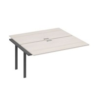 А4 А1 178-1 ДШ (Дуб шамони/Антрацит) Секция станции на металлокаркасе UNO 2х160