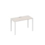 А4 Б1 003 ДШ (Дуб шамони/Белый) Стол письменный на металлокаркасе UNO