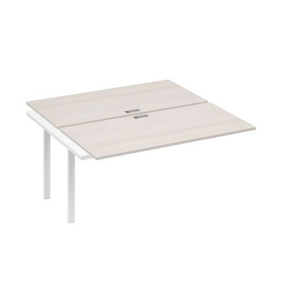 А4 Б1 178-1 ДШ (Дуб шамони/Белый) Секция станции на металлокаркасе UNO 2х160