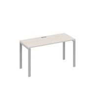 А4 С1 004 ДШ (Дуб шамони/Серый) Стол письменный на металлокаркасе UNO