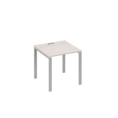 А4 С1 021 ДШ (Дуб шамони/Серый) Стол письменный на металлокаркасе UNO