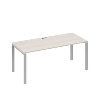 А4 С1 026 ДШ (Дуб шамони/Серый) Стол письменный на металлокаркасе UNO
