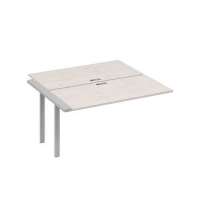 А4 С1 174-1 ДШ (Дуб шамони/Серый) Секция станции на металлокаркасе UNO 2х140