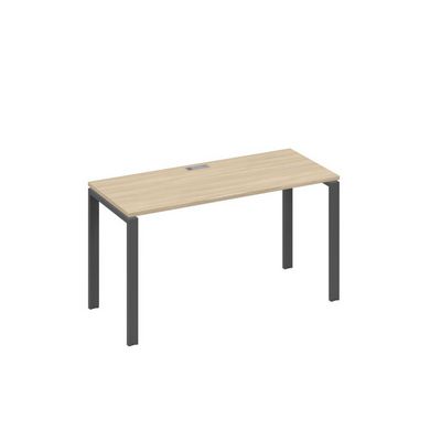 А4 А1 004 ДК (Дуб скандинавский/Антрацит) Стол письменный на металлокаркасе UNO