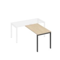 А4 А1 074 ДК (Дуб скандинавский/Антрацит) Брифинг-приставка с каркасом UNO