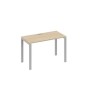 А4 С1 003 ДК (Дуб скандинавский/Серый) Стол письменный на металлокаркасе UNO