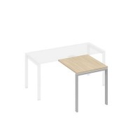 А4 С1 073 ДК (Дуб скандинавский/Серый) Брифинг-приставка с каркасом UNO