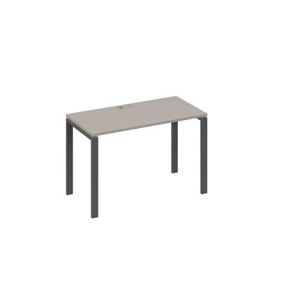 А4 А1 003 МП (Мокко премиум/Антрацит) Стол письменный на металлокаркасе UNO