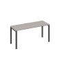 А4 А1 005 МП (Мокко премиум/Антрацит) Стол письменный на металлокаркасе UNO