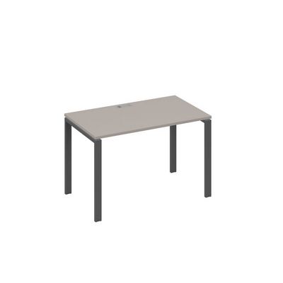 А4 А1 013 МП (Мокко премиум/Антрацит) Стол письменный на металлокаркасе UNO