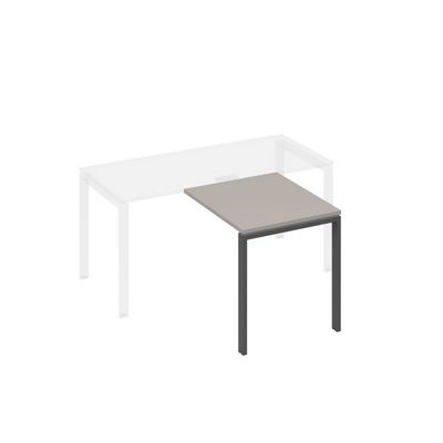 А4 А1 073 МП (Мокко премиум/Антрацит) Брифинг-приставка с каркасом UNO