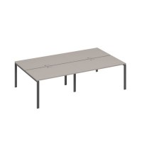 А4 А1 177-2 МП (Мокко премиум/Антрацит) Рабочая станция металлокаркас UNO 4х140