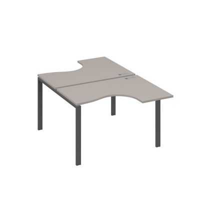 А4 А1 180 МП (Мокко премиум/Антрацит) Рабочая станция опоры UNO столы 2х120 Классика