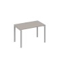 А4 С1 013 МП (Мокко премиум/Серый) Стол письменный на металлокаркасе UNO