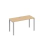 А4 С1 004 НД (Натуральный дуб/Серый) Стол письменный на металлокаркасе UNO