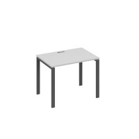 А4 А1 012 СЕ (Серый/Антрацит) Стол письменный на металлокаркасе UNO