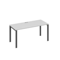 А4 А1 015 СЕ (Серый/Антрацит) Стол письменный на металлокаркасе UNO