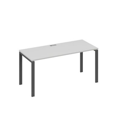 А4 А1 015 СЕ (Серый/Антрацит) Стол письменный на металлокаркасе UNO