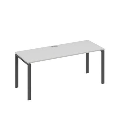 А4 А1 016 СЕ (Серый/Антрацит) Стол письменный на металлокаркасе UNO