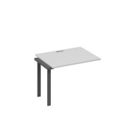 А4 А1 022-1 СЕ (Серый/Антрацит) Секция стола 100 рабочей станции на каркасе UNO