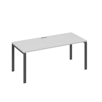 А4 А1 026 СЕ (Серый/Антрацит) Стол письменный на металлокаркасе UNO