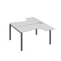 А4 А1 181 СЕ (Серый/Антрацит) Рабочая станция опоры UNO столы 2х140 Классика