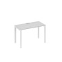 А4 Б1 003 СЕ (Серый/Белый) Стол письменный на металлокаркасе UNO