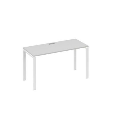 А4 Б1 004 СЕ (Серый/Белый) Стол письменный на металлокаркасе UNO