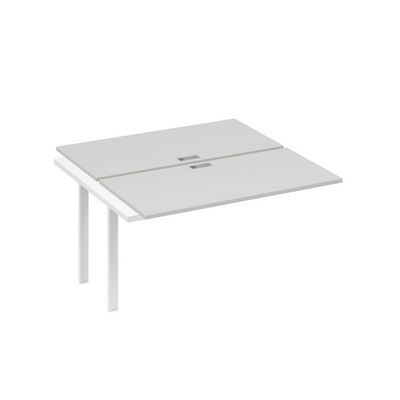 А4 Б1 174-1 СЕ (Серый/Белый) Секция станции на металлокаркасе UNO 2х140