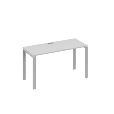 А4 С1 004 СЕ (Серый/Серый) Стол письменный на металлокаркасе UNO