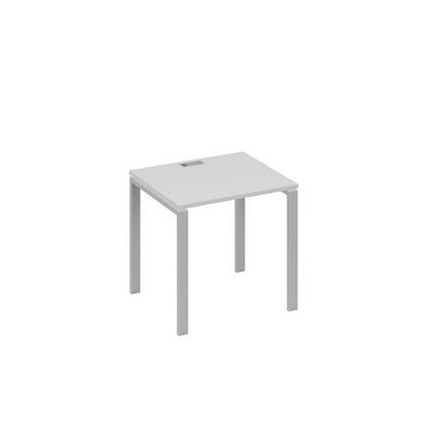 А4 С1 011 СЕ (Серый/Серый) Стол письменный на металлокаркасе UNO