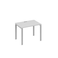 А4 С1 012 СЕ (Серый/Серый) Стол письменный на металлокаркасе UNO