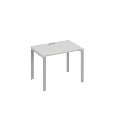 А4 С1 012 СЕ (Серый/Серый) Стол письменный на металлокаркасе UNO