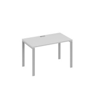 А4 С1 013 СЕ (Серый/Серый) Стол письменный на металлокаркасе UNO