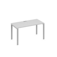 А4 С1 014 СЕ (Серый/Серый) Стол письменный на металлокаркасе UNO