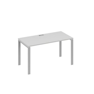 А4 С1 014 СЕ (Серый/Серый) Стол письменный на металлокаркасе UNO