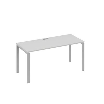 А4 С1 015 СЕ (Серый/Серый) Стол письменный на металлокаркасе UNO