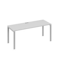 А4 С1 016 СЕ (Серый/Серый) Стол письменный на металлокаркасе UNO