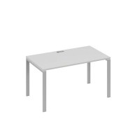 А4 С1 024 СЕ (Серый/Серый) Стол письменный на металлокаркасе UNO