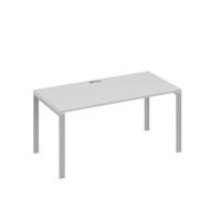 А4 С1 025 СЕ (Серый/Серый) Стол письменный на металлокаркасе UNO