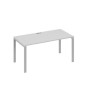 А4 С1 025 СЕ (Серый/Серый) Стол письменный на металлокаркасе UNO