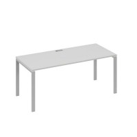 А4 С1 026 СЕ (Серый/Серый) Стол письменный на металлокаркасе UNO