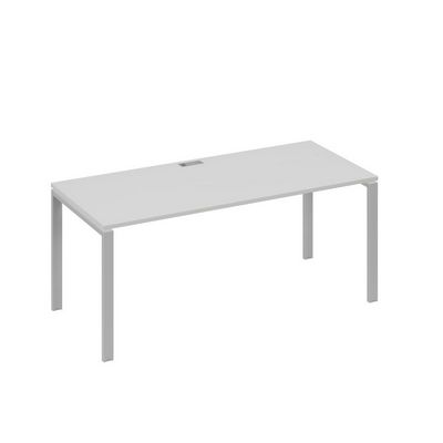 А4 С1 026 СЕ (Серый/Серый) Стол письменный на металлокаркасе UNO